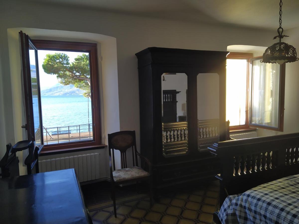 Casa D'Epoca Fronte Lago A Domaso Lago Di Como Exterior foto