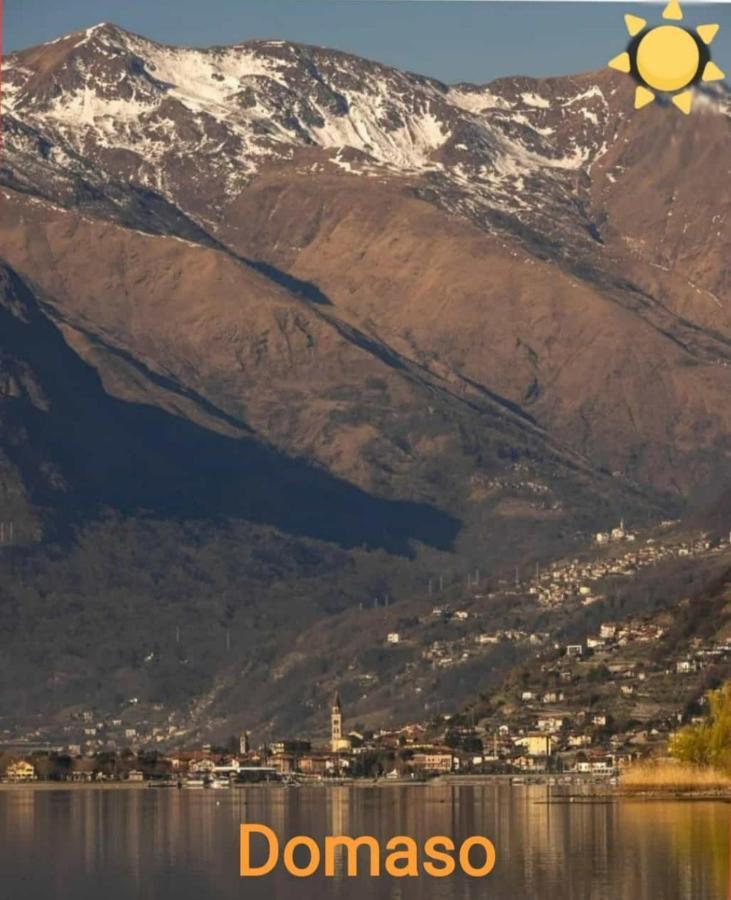 Casa D'Epoca Fronte Lago A Domaso Lago Di Como Exterior foto
